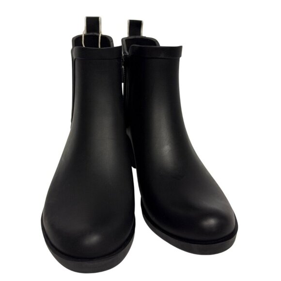 Lucky Brand Bsael H20 Women's Rain Boot Black Ankle Waterproof Size 6 6M NEW - Picture 3 of 11